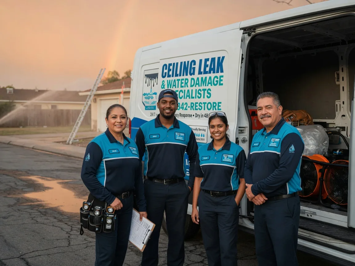 Ceiling Leak Cleanup company in Sharon, WI
